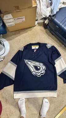 Vintage Koho Edmonton Oilers Alternate Oil Drop Hockey Jersey Size Large